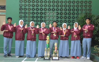 SISWA SMA MUHAMMADIYAH 7 YOGYAKARTA MENYUMBANG PRESTASI DALAM INTERNATIONAL PENCAK SILAT SINGAPORE OPEN