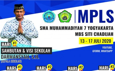 MPLS SMA Muhammadiyah 7 Yogyakarta Berlangsung Secara Daring Selama 5 hari