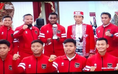 Diterima di Istana oleh Presiden Joko Widodo, Zidan dan Fadel Siswa SMA Muhammadiyah 7 Yogyakarta Sampaikan Pesan Kebanggaan